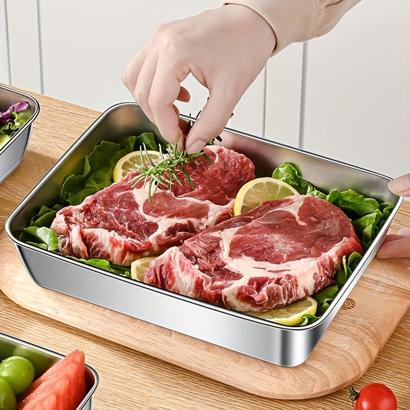 Leak-Proof Stainless Steel Food Storage Containers