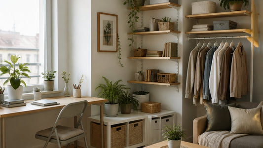How to Organize a Small Apartment Without Drilling