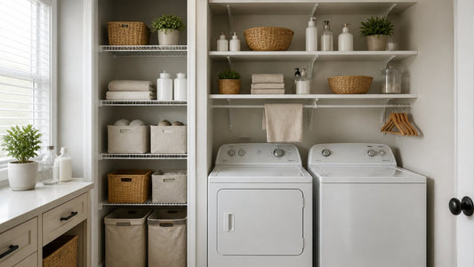 How to Organize Small Laundry Rooms: 7 Steps