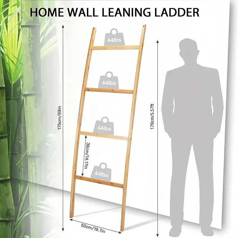Ladder Style Storage Rack, Towel and Blanket Organiser
