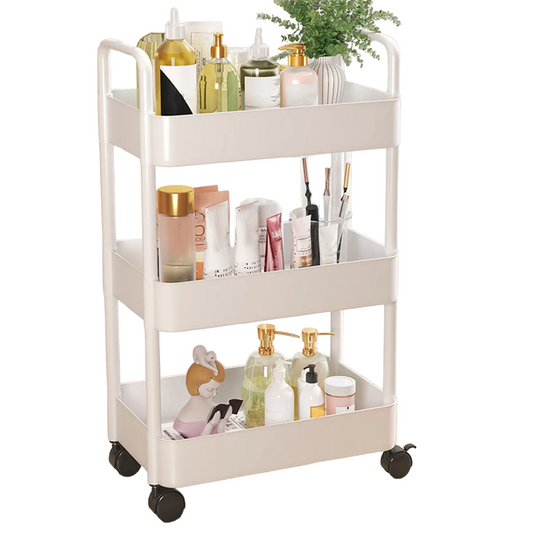 Multi-Level Kitchen Storage Shelf Trolley, Floor to Ceiling
