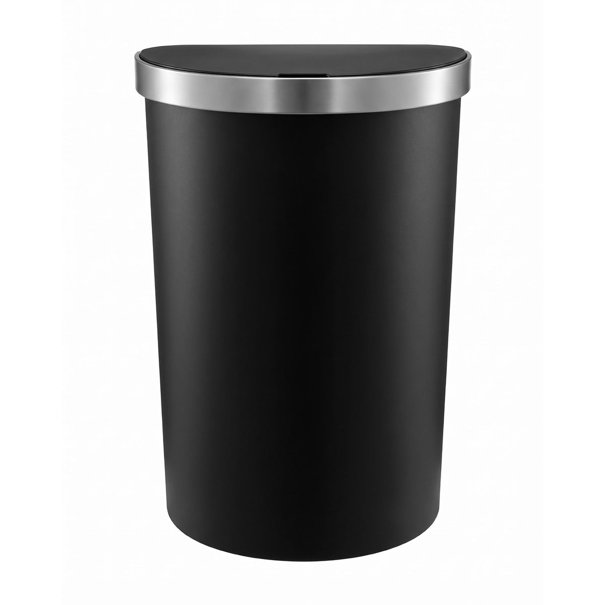 Devanti 50L D-Shape Sensor Bin, Black