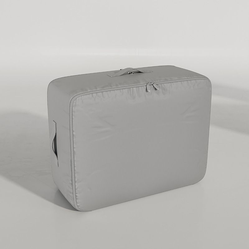 Zuotai Satin Quilt Storage Bag Large Compressible Extreme Grey Large 52*56*42cm