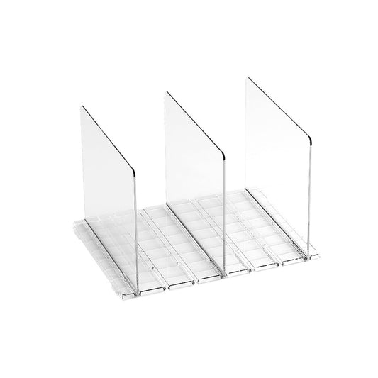 Transparent Adjustable Clear Handbag Storage Shelf PVC Clutch Dividers Bag Purse Organizer for Closet Keep Purses Upright