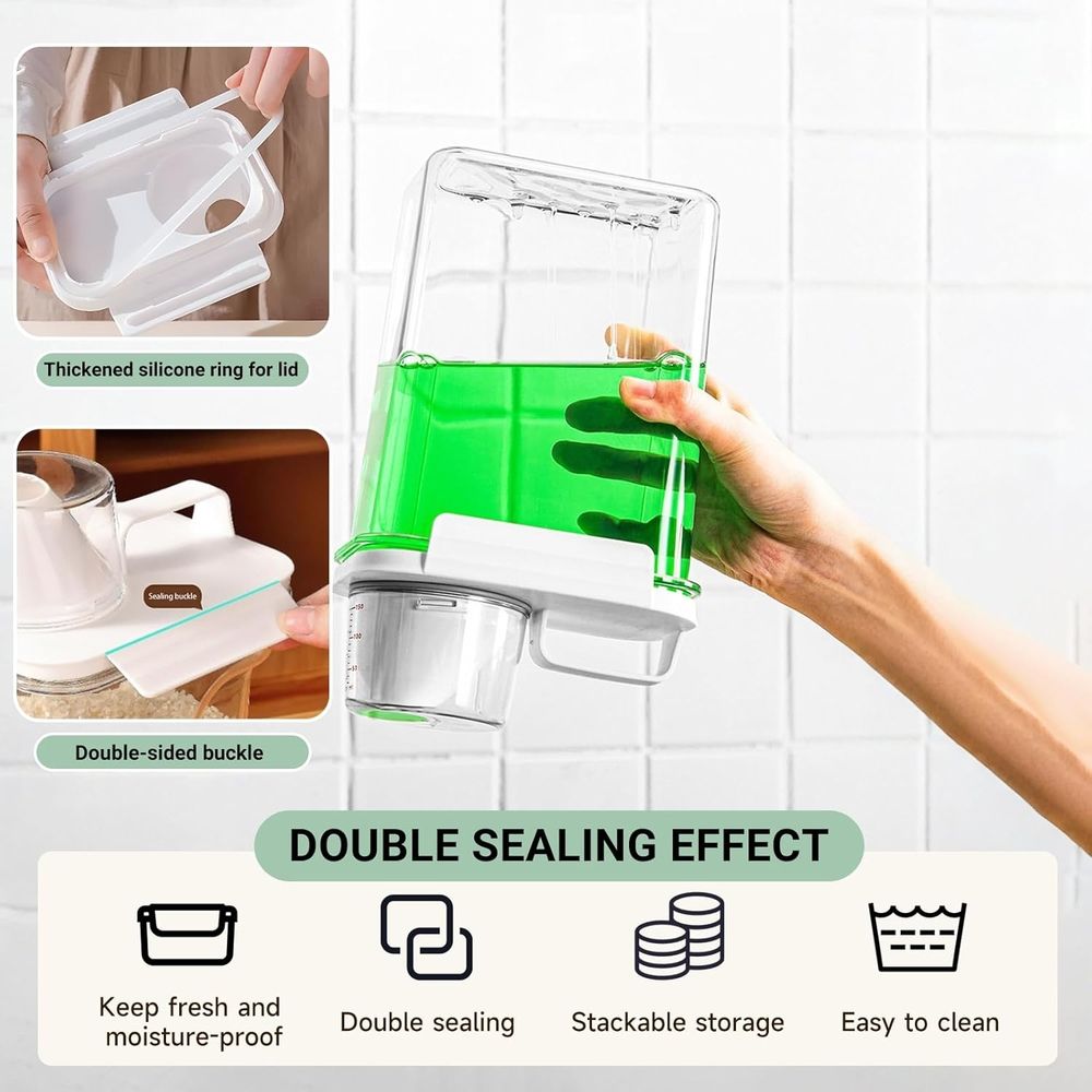 1.1L Airtight Food Storage Container with Handle