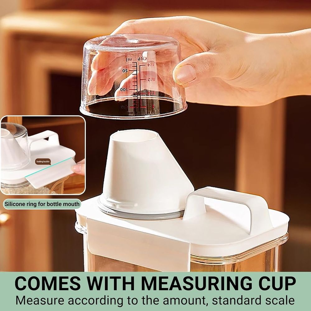 1.1L Airtight Food Storage Container with Handle